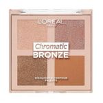 Paleta iluminator si contur, Loreal, Chromatic Bronze, 10 g fotografia produsului