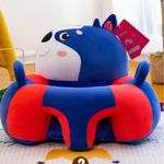Fotoliu bebe fara arcada - Pisicuta albastru/rosu fotografia produsului View 3 S