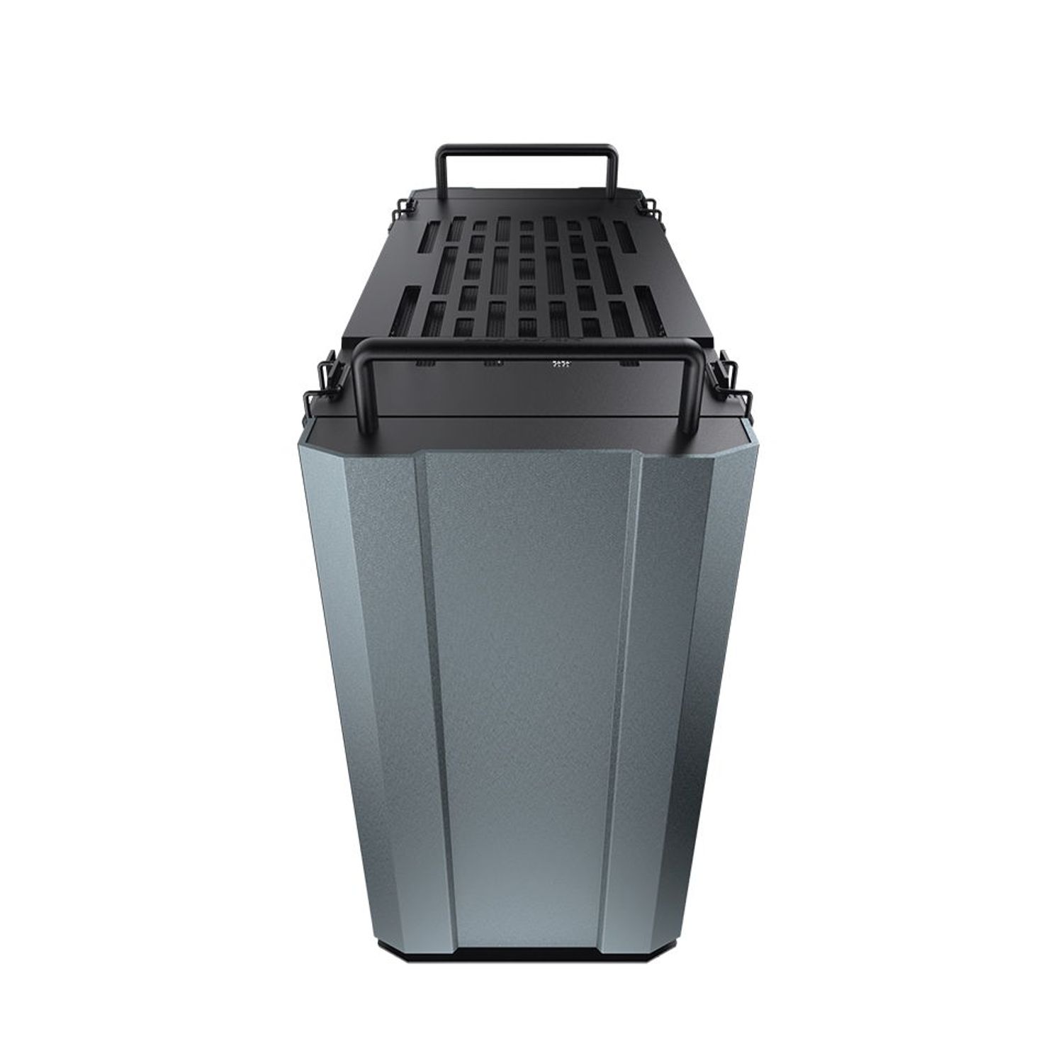 Carcasa Cougar Dust 2, Mini Tower (Negru/Albastru) fotografia produsului View 3 L