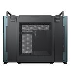 Carcasa Cougar Dust 2, Mini Tower (Negru/Albastru) fotografia produsului View 5 S