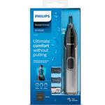 Trimmer pentru nas si urechi Philips NT3650/16, Lavabil (Negru/Gri) fotografia produsului View 3 S
