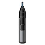 Trimmer pentru nas si urechi Philips NT3650/16, Lavabil (Negru/Gri) fotografia produsului View 2 S