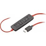 Casca Call Center Poly Blackwire C3220, USB-C, Binaural (Negru) fotografia produsului View 2 S