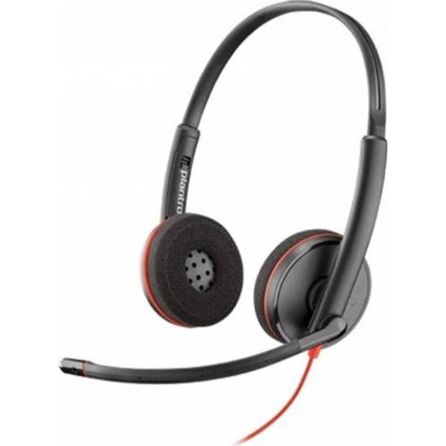 Casca Call Center Poly Blackwire C3220, USB-C, Binaural (Negru) fotografia produsului