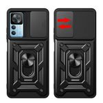 Carcasa TECH-PROTECT Cam Shield Pro compatibila cu Xiaomi 12T / 12T Pro (Negru) fotografia produsului View 6 S