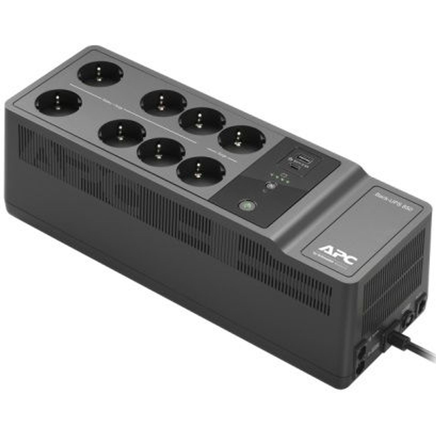 UPS APC BE850G2-GR, 850VA, 520W, Mini Tower, 8 x Schuko (Negru) fotografia produsului