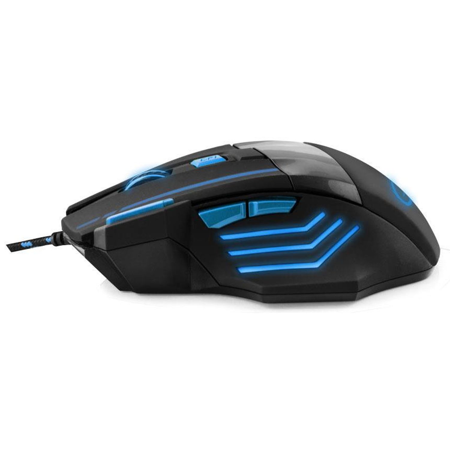 Mouse Gaming Esperanza EGM201B USB Blue Mouse ESPERANZA Wolf (Negru/Albastru) fotografia produsului