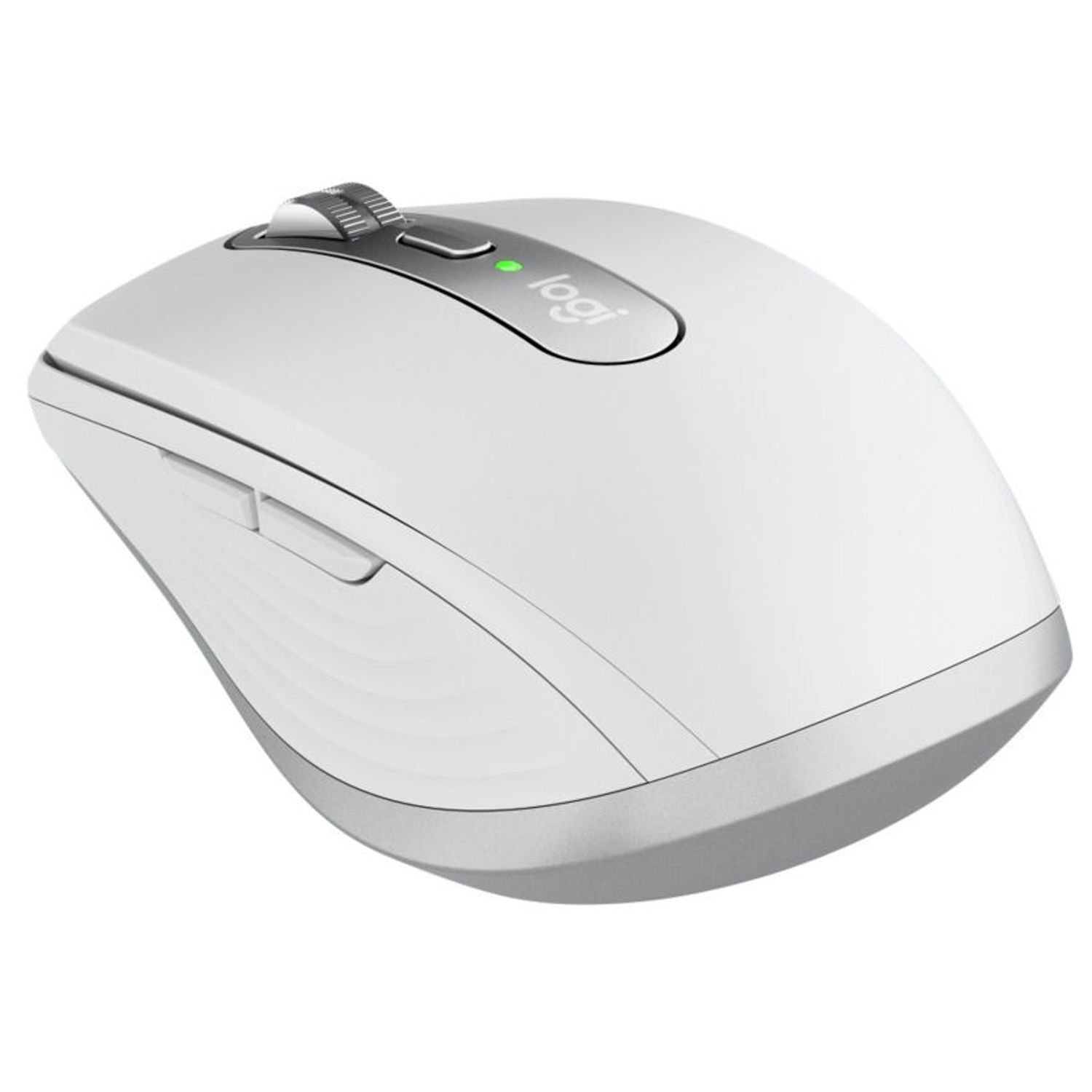 Mouse wireless Logitech MX Anywhere 3, 2.4GHz&Bluetooth, Scroll MagSpeed, Multidevice, USB-C, Gri Mouse Wireless Logitech MX Anywhere 3, USB/Bluetooth, Scroll MagSpeed, Multidevice (Gri) fotografia produsului View 8 L
