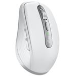 Mouse wireless Logitech MX Anywhere 3, 2.4GHz&Bluetooth, Scroll MagSpeed, Multidevice, USB-C, Gri Mouse Wireless Logitech MX Anywhere 3, USB/Bluetooth, Scroll MagSpeed, Multidevice (Gri) fotografia produsului