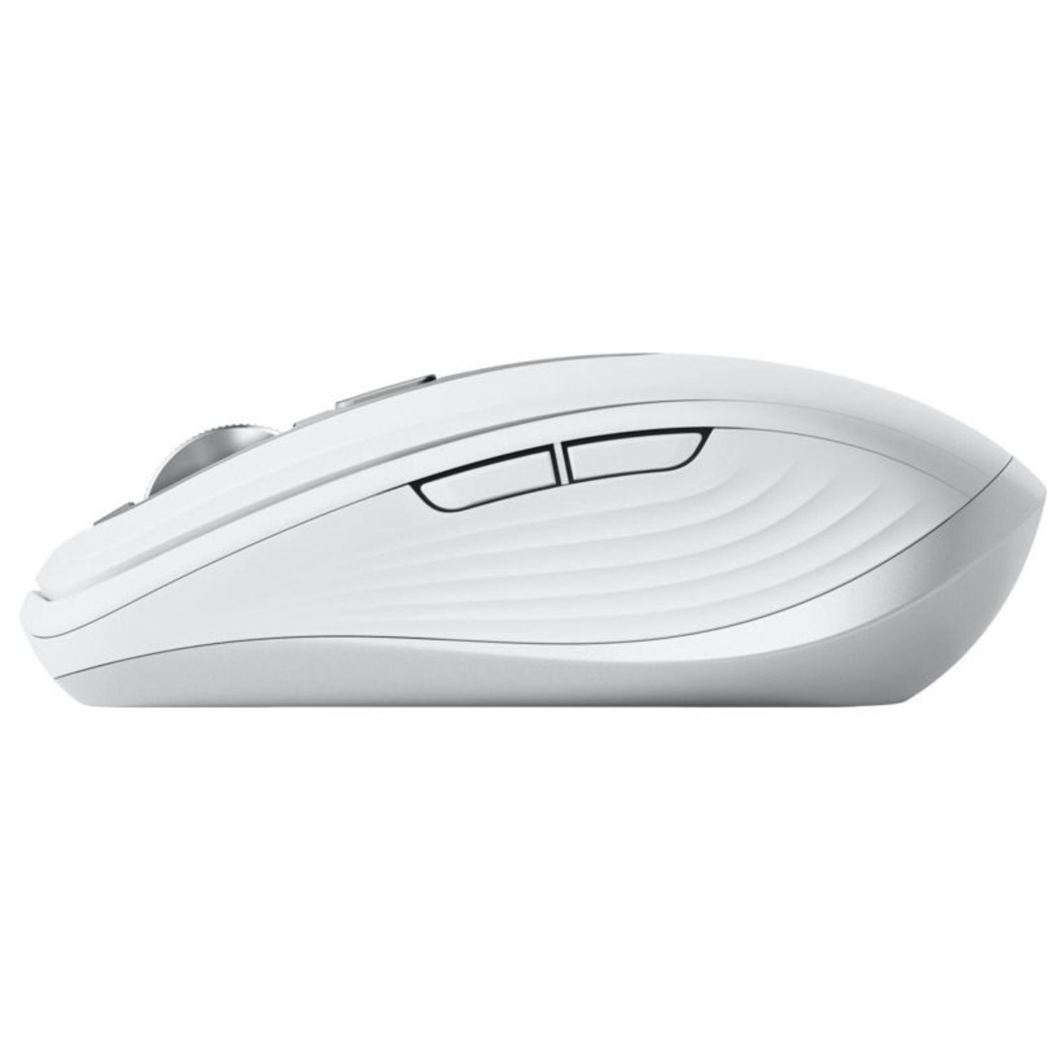 Mouse wireless Logitech MX Anywhere 3, 2.4GHz&Bluetooth, Scroll MagSpeed, Multidevice, USB-C, Gri Mouse Wireless Logitech MX Anywhere 3, USB/Bluetooth, Scroll MagSpeed, Multidevice (Gri) fotografia produsului View 5 L
