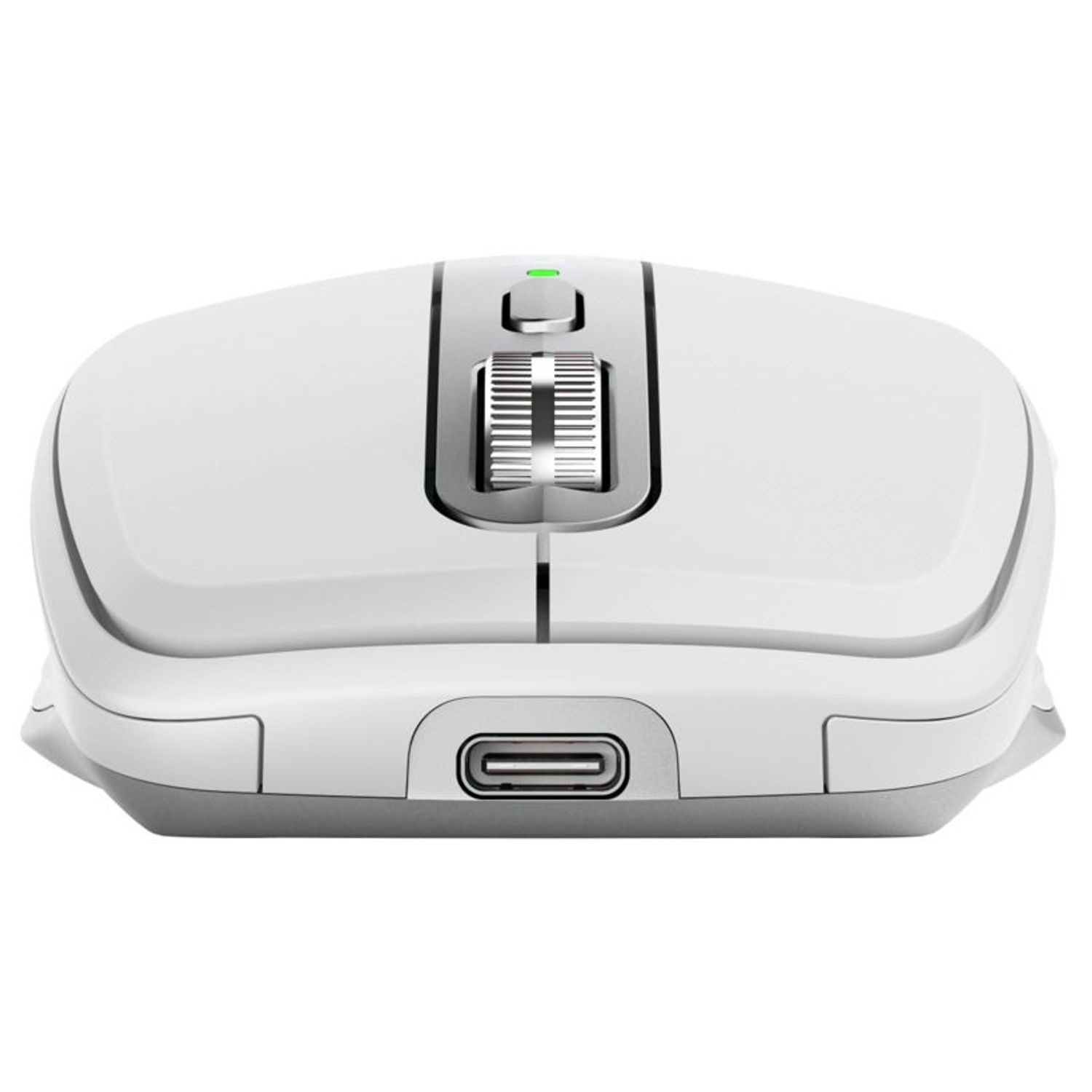 Mouse wireless Logitech MX Anywhere 3, 2.4GHz&Bluetooth, Scroll MagSpeed, Multidevice, USB-C, Gri Mouse Wireless Logitech MX Anywhere 3, USB/Bluetooth, Scroll MagSpeed, Multidevice (Gri) fotografia produsului View 6 L