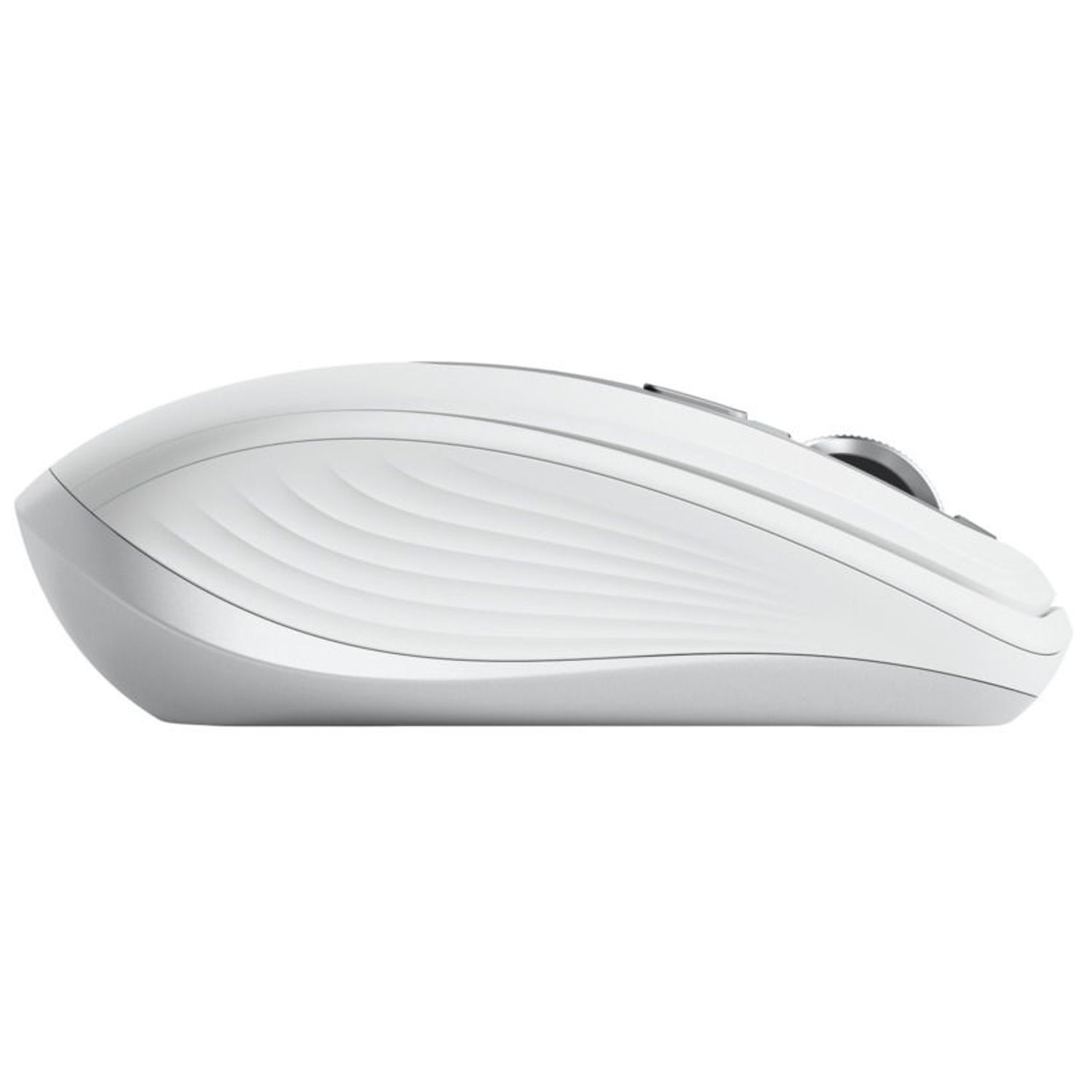 Mouse wireless Logitech MX Anywhere 3, 2.4GHz&Bluetooth, Scroll MagSpeed, Multidevice, USB-C, Gri Mouse Wireless Logitech MX Anywhere 3, USB/Bluetooth, Scroll MagSpeed, Multidevice (Gri) fotografia produsului View 4 L
