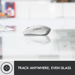 Mouse wireless Logitech MX Anywhere 3, 2.4GHz&Bluetooth, Scroll MagSpeed, Multidevice, USB-C, Gri Mouse Wireless Logitech MX Anywhere 3, USB/Bluetooth, Scroll MagSpeed, Multidevice (Gri) fotografia produsului View 10 S
