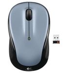 Mouse Logitech M325 Wireless, 1000 dpi, Argintiu Mouse Optic Wireless Logitech M325, 1000 DPI, USB (Argintiu) fotografia produsului
