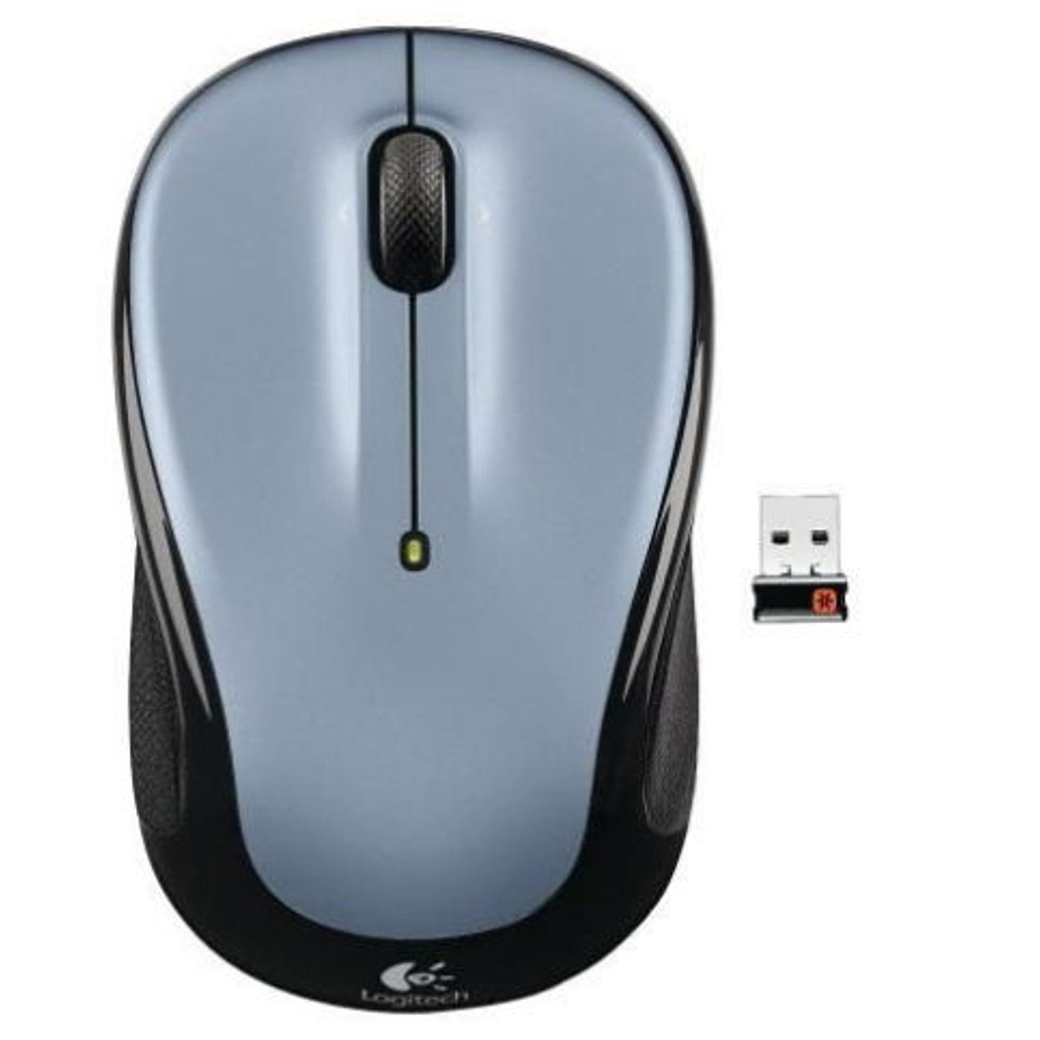 Mouse Logitech M325 Wireless, 1000 dpi, Argintiu Mouse Optic Wireless Logitech M325, 1000 DPI, USB (Argintiu) fotografia produsului