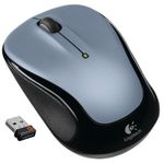 Mouse Logitech M325 Wireless, 1000 dpi, Argintiu Mouse Optic Wireless Logitech M325, 1000 DPI, USB (Argintiu) fotografia produsului View 2 S