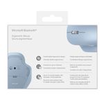 Mouse wireless Microsoft Bluetooth Ergonomic, Pastel Blue Mouse Wireless Optic Microsoft 222-00056 (Albastru) fotografia produsului View 4 S