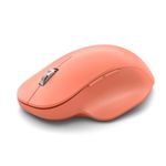 Mouse wireless Microsoft Bluetooth Ergonomic, Peach Mouse Wireless Optic Microsoft 222-00040 (Portocaliu) fotografia produsului View 2 S