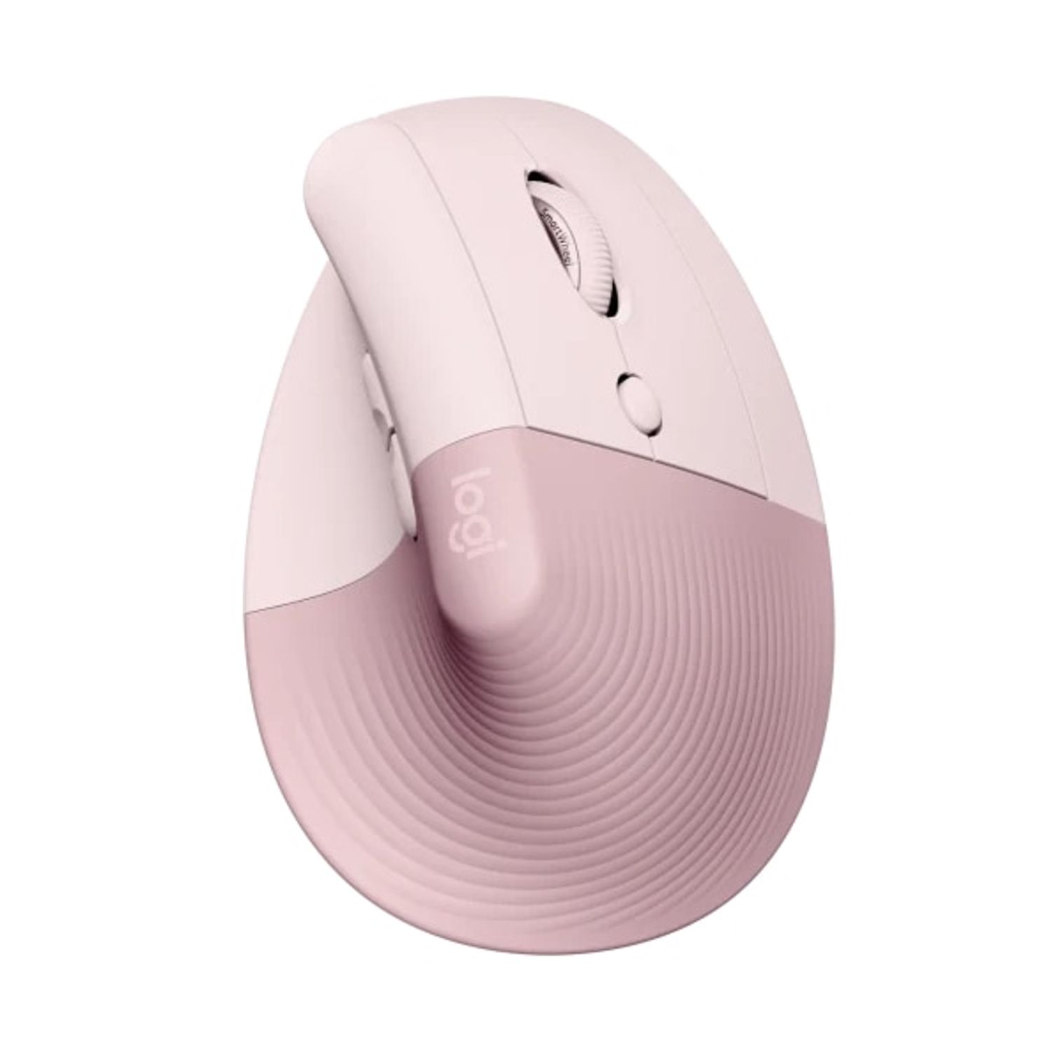 Mouse Logitech Lift Vertical Ergonomic, Rose / Dark Rose Mouse Wireless Logitech Lift Vertical Ergonomic, Bluetooth, 4000 DPI (Roz) fotografia produsului