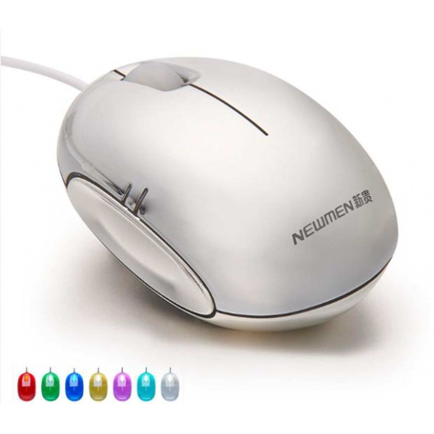Mouse Newmen M354 iluminare multicolora Mouse Newmen M354 (LED Multicolor) fotografia produsului View 2 L