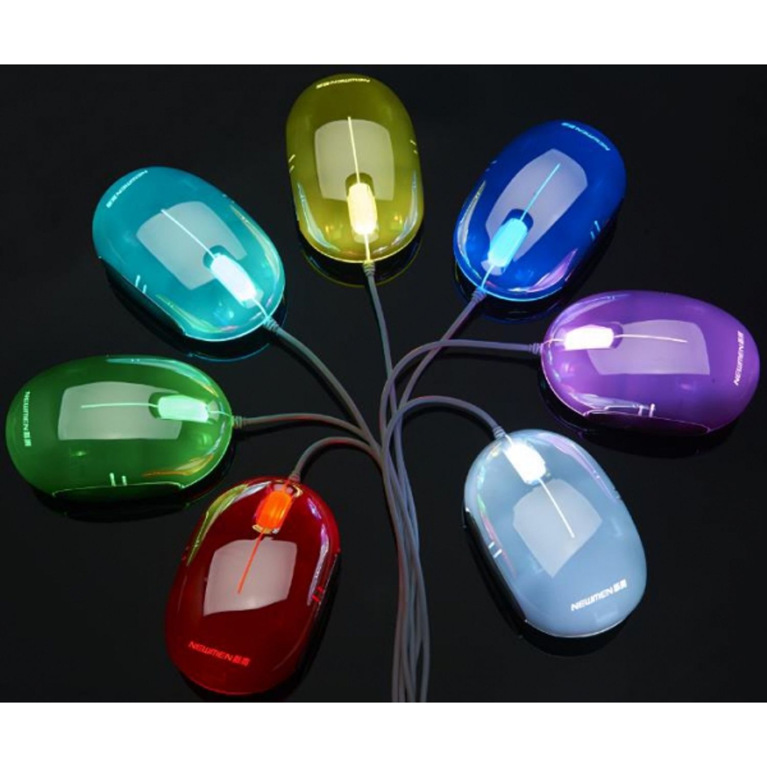 Mouse Newmen M354 iluminare multicolora Mouse Newmen M354 (LED Multicolor) fotografia produsului View 5 L
