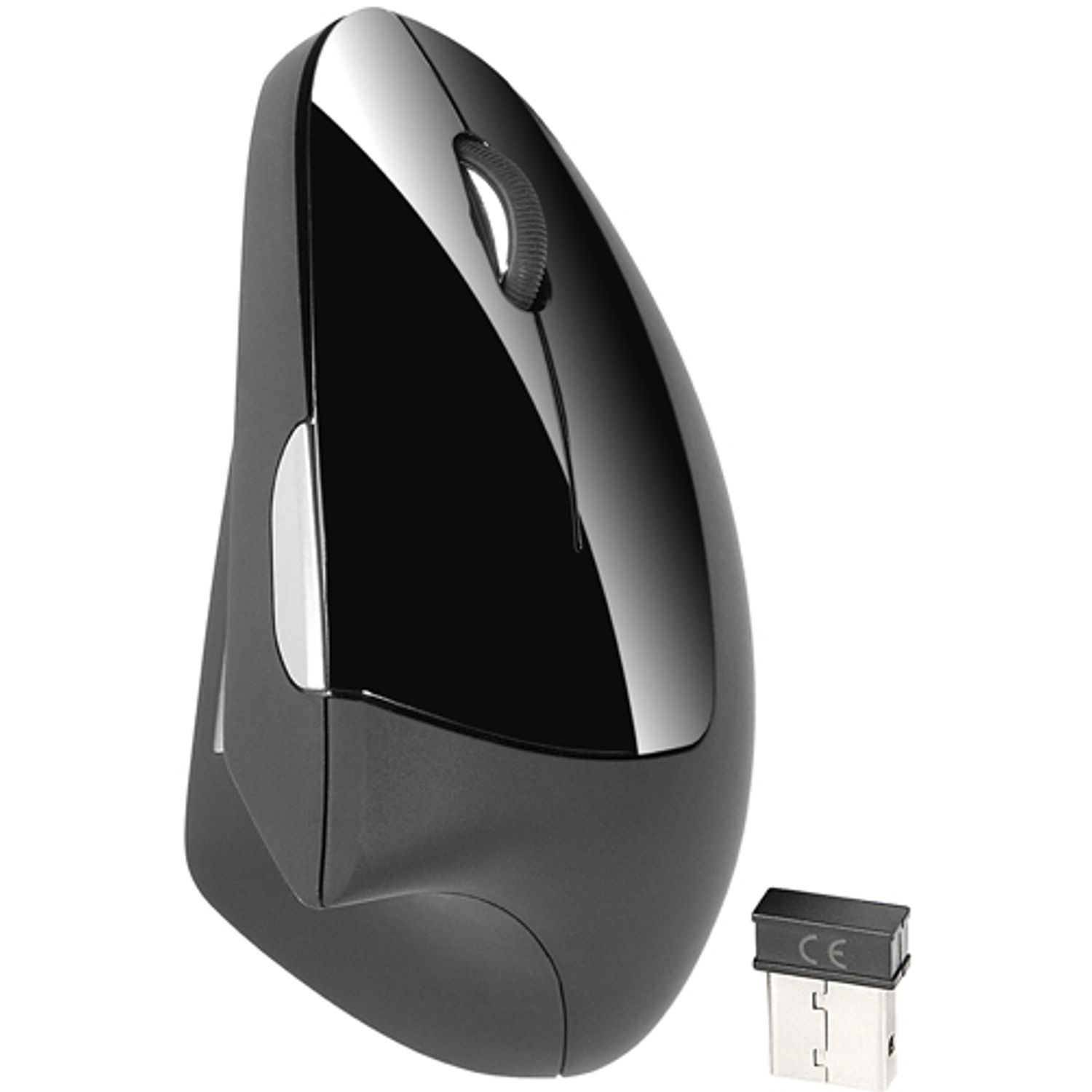 Mouse Tracer Flipper RF, Wireless, Nano USB, Negru Mouse Wireless Tracer Flipper Nano RF (Negru) fotografia produsului View 3 L