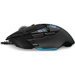 Mouse Optic Logitech G502 Proteus Core, USB, Negru Mouse Gaming Logitech G502 Proteus Core (Negru) fotografia produsului View 4 S