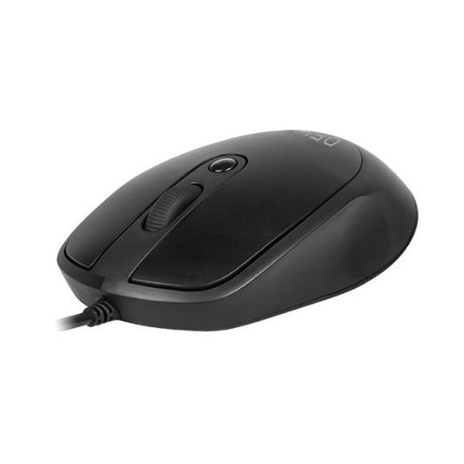 Mouse Optic Delux M366, USB, Black Mouse Delux M366BU-BK, USB, 3200 DPI (Negru) fotografia produsului View 2 L