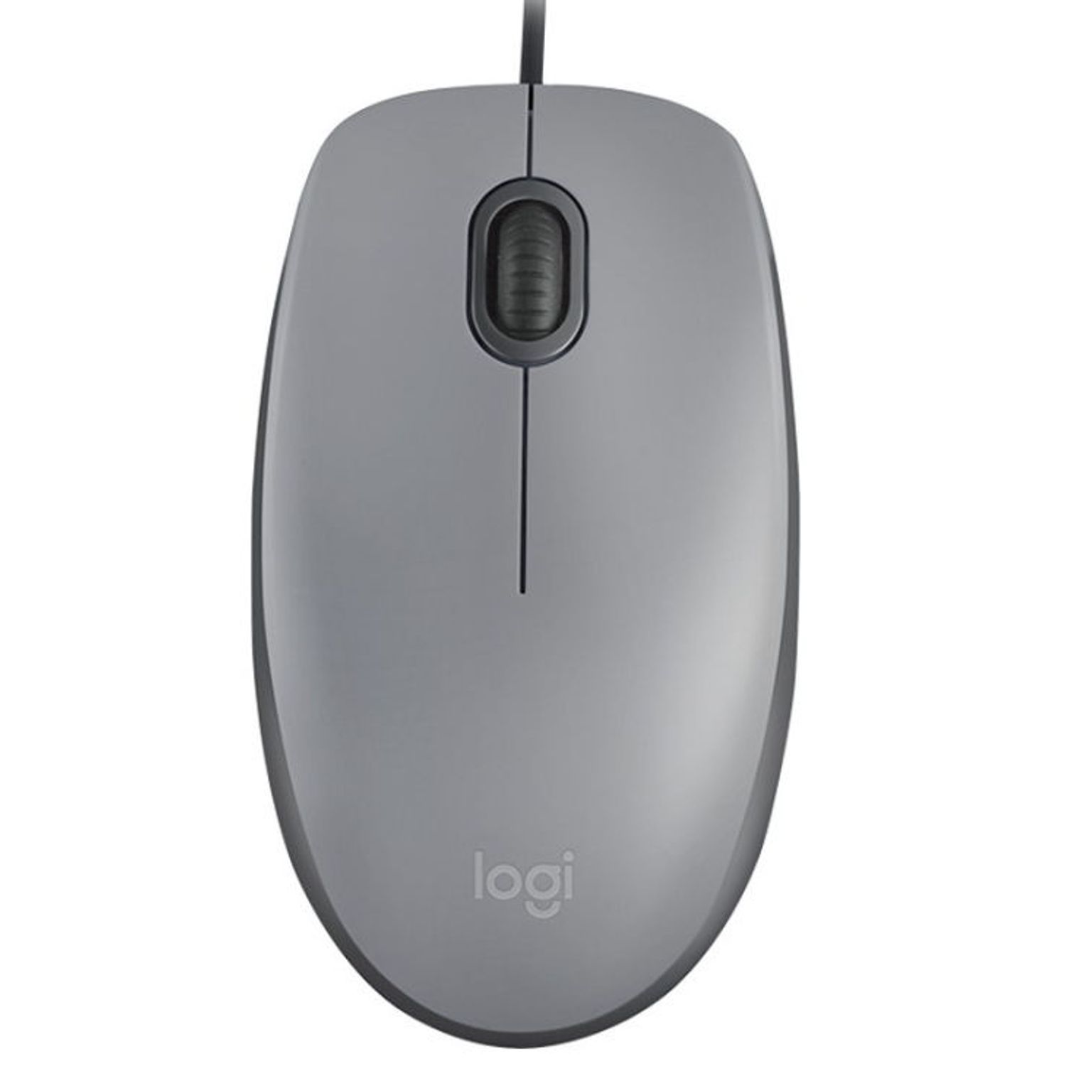 Mouse Logitech M110, Silentios, Gri Mouse Logitech M110 Silent, 1000 DPI, Optic (Gri) fotografia produsului