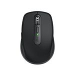 Mouse wireless Logitech MX Anywhere 3, 2.4GHz&Bluetooth, Scroll MagSpeed, Multidevice, USB-C, Negru Grafit Mouse Wireless Logitech MX Anywhere 3, USB/Bluetooth, Scroll MagSpeed, Multidevice (Negru) fotografia produsului View 9 S