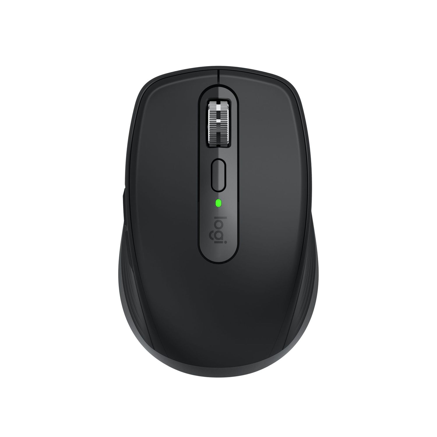 Mouse wireless Logitech MX Anywhere 3, 2.4GHz&Bluetooth, Scroll MagSpeed, Multidevice, USB-C, Negru Grafit Mouse Wireless Logitech MX Anywhere 3, USB/Bluetooth, Scroll MagSpeed, Multidevice (Negru) fotografia produsului View 9 L