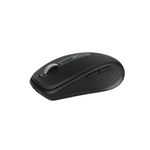 Mouse wireless Logitech MX Anywhere 3, 2.4GHz&Bluetooth, Scroll MagSpeed, Multidevice, USB-C, Negru Grafit Mouse Wireless Logitech MX Anywhere 3, USB/Bluetooth, Scroll MagSpeed, Multidevice (Negru) fotografia produsului View 2 S