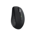 Mouse wireless Logitech MX Anywhere 3, 2.4GHz&Bluetooth, Scroll MagSpeed, Multidevice, USB-C, Negru Grafit Mouse Wireless Logitech MX Anywhere 3, USB/Bluetooth, Scroll MagSpeed, Multidevice (Negru) fotografia produsului View 5 S