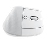 Mouse Logitech Lift Vertical Ergonomic, Offwhite / Pale Grey fotografia produsului View 2 S