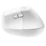 Mouse Logitech Lift Vertical Ergonomic, Offwhite / Pale Grey fotografia produsului View 4 S