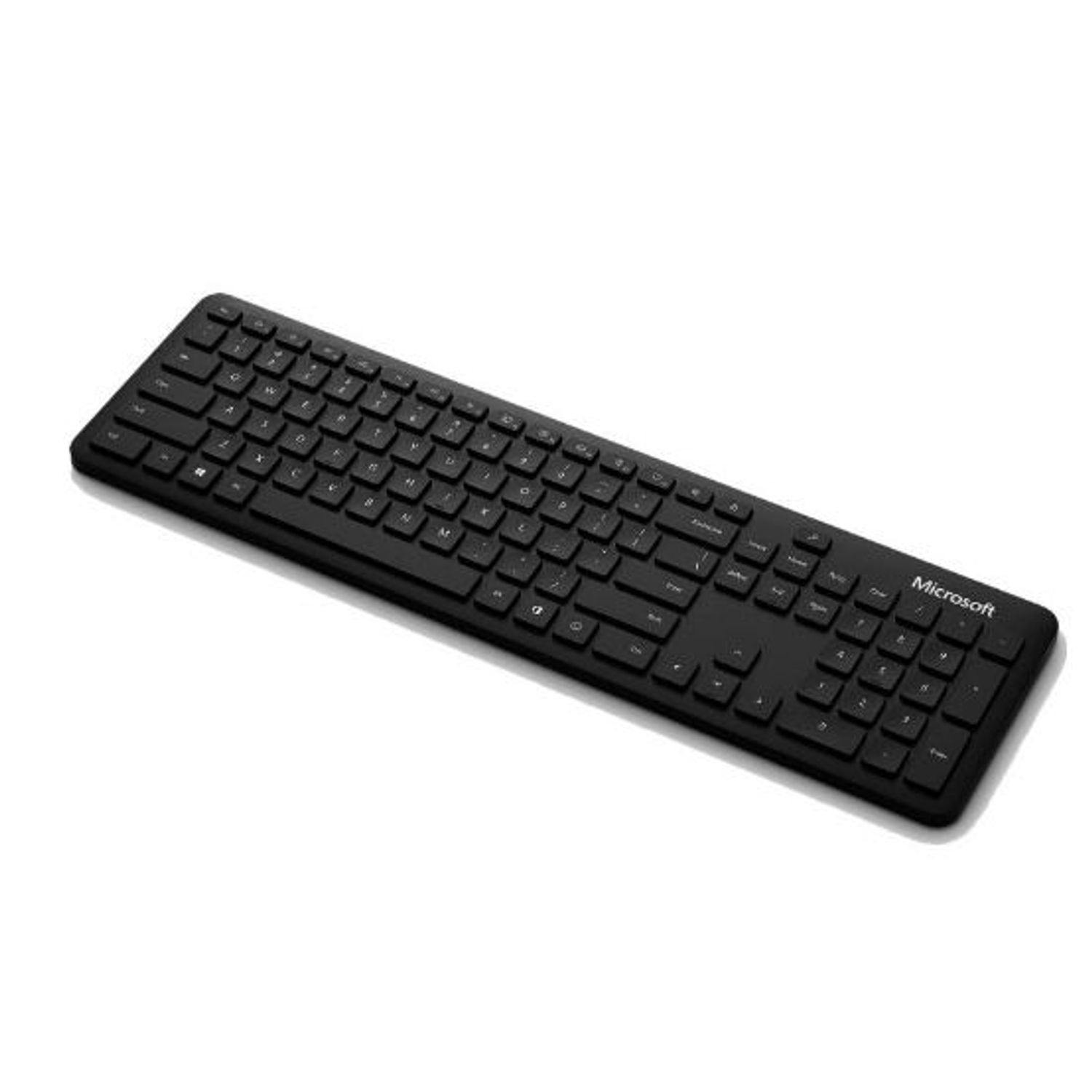 Tastatura bluetooth Microsoft, Negru Tastatura Wireless Microsoft QSZ-00021, Bluetooth (Negru) fotografia produsului View 2 L