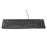 Tastatura Logitech K120 Business, USB, Negru Tastatura Logitech Business K120, USB, layout US (Negru) fotografia produsului View 8 S