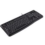Tastatura Logitech K120 Business, USB, Negru Tastatura Logitech Business K120, USB, layout US (Negru) fotografia produsului View 6 S