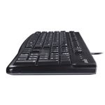 Tastatura Logitech K120 Business, USB, Negru Tastatura Logitech Business K120, USB, layout US (Negru) fotografia produsului View 5 S