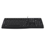 Tastatura Logitech K120 Business, USB, Negru Tastatura Logitech Business K120, USB, layout US (Negru) fotografia produsului View 4 S