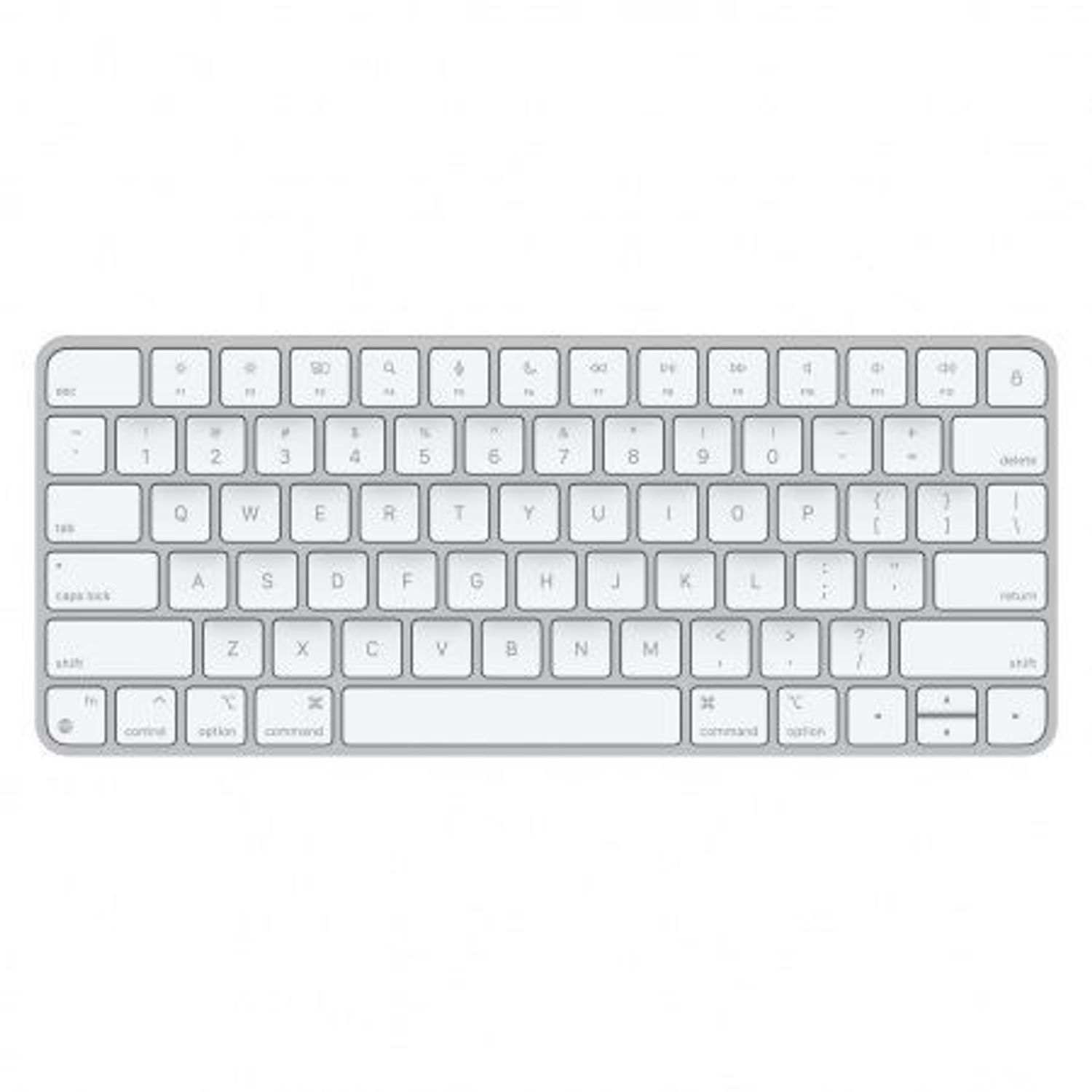 Tastatura Apple Magic, Romanian Layout Tastatura Wireless Apple Magic Keyboard 2021, layout RO, Bluetooth (Alb) fotografia produsului