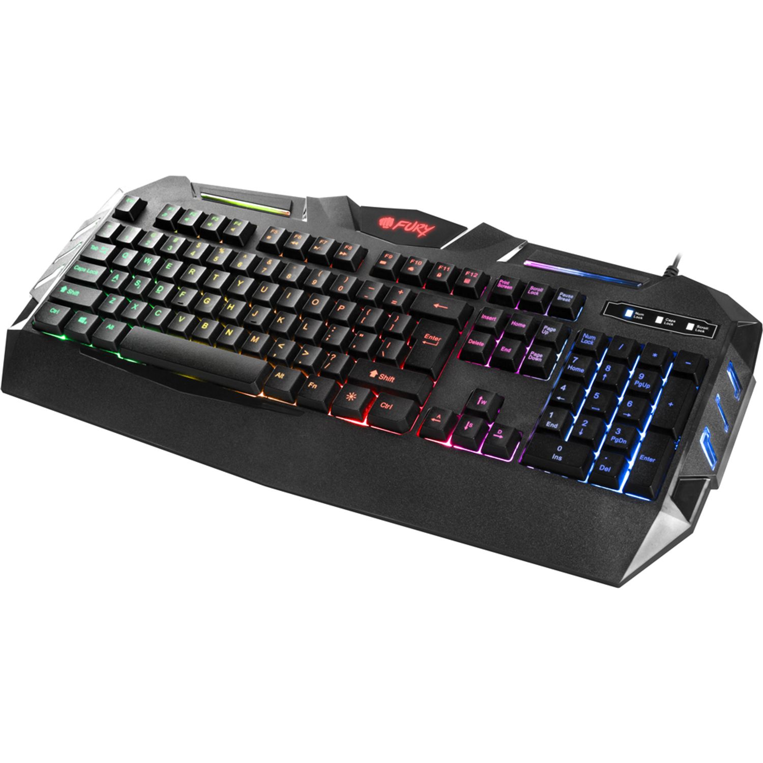 Tastatura Gaming Fury Spitfire (Negru) fotografia produsului