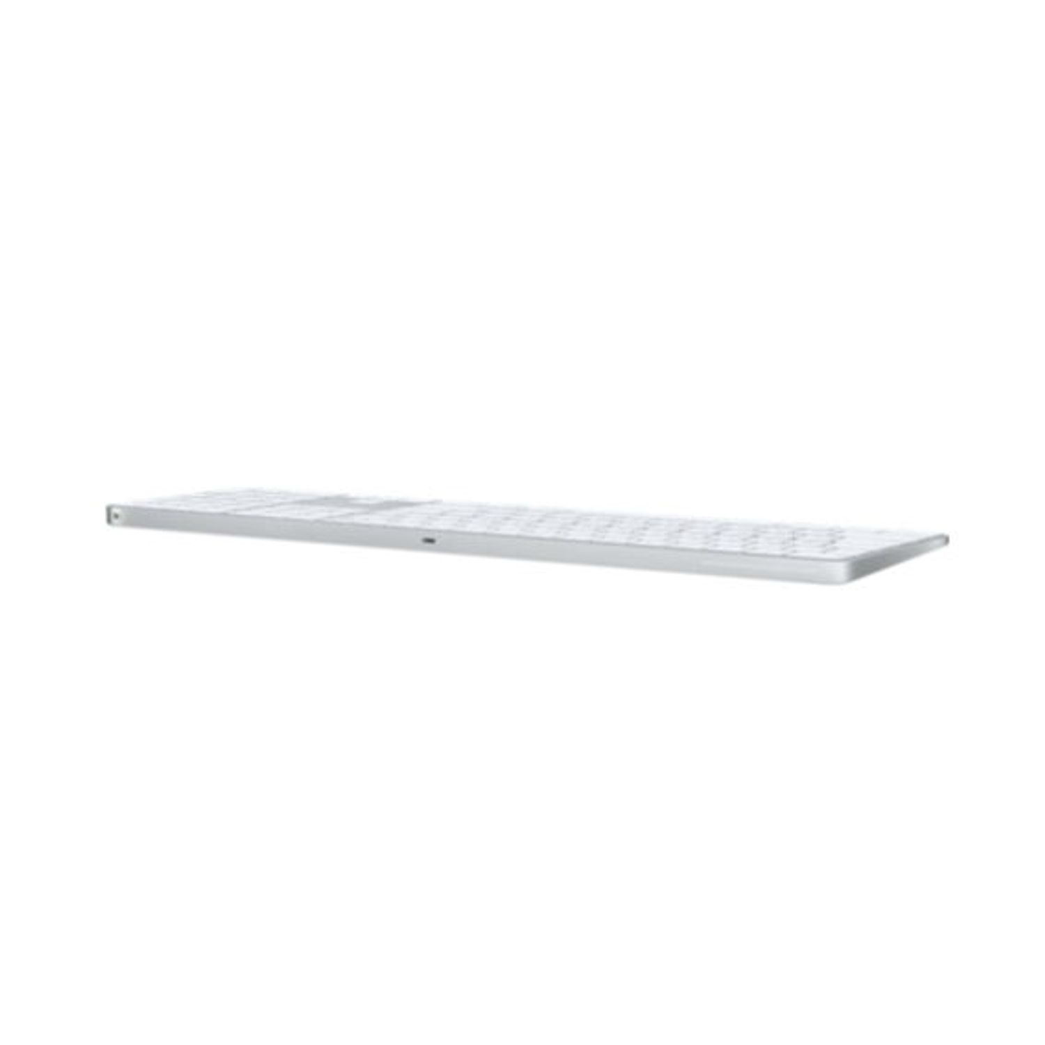 Tastatura Apple Magic, Touch ID, Numeric Keypad, Romanian Layout Tastatura Apple Magic mk2c3ro/a, Touch ID, Numeric Keypad, Layout RO (Alb) fotografia produsului View 3 L