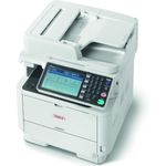 Multifunctional laser A4 monocrom OKI MB562dnw Multifunctional OKI MB562dnw, laser alb-negru, A4, 45 ppm, Duplex, RADF, Retea, Wireless fotografia produsului View 3 S
