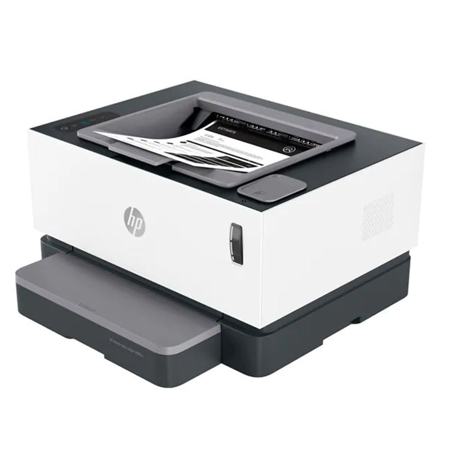 Imprimata laser monocrom HP Neverstop 1000n, Retea, A4, USB, 20ppm (Alb) fotografia produsului View 3 L