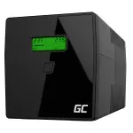 UPS Green Cell 600W/1000VA Micropower, USB, RJ45, LCD, 2 x Schuko fotografia produsului