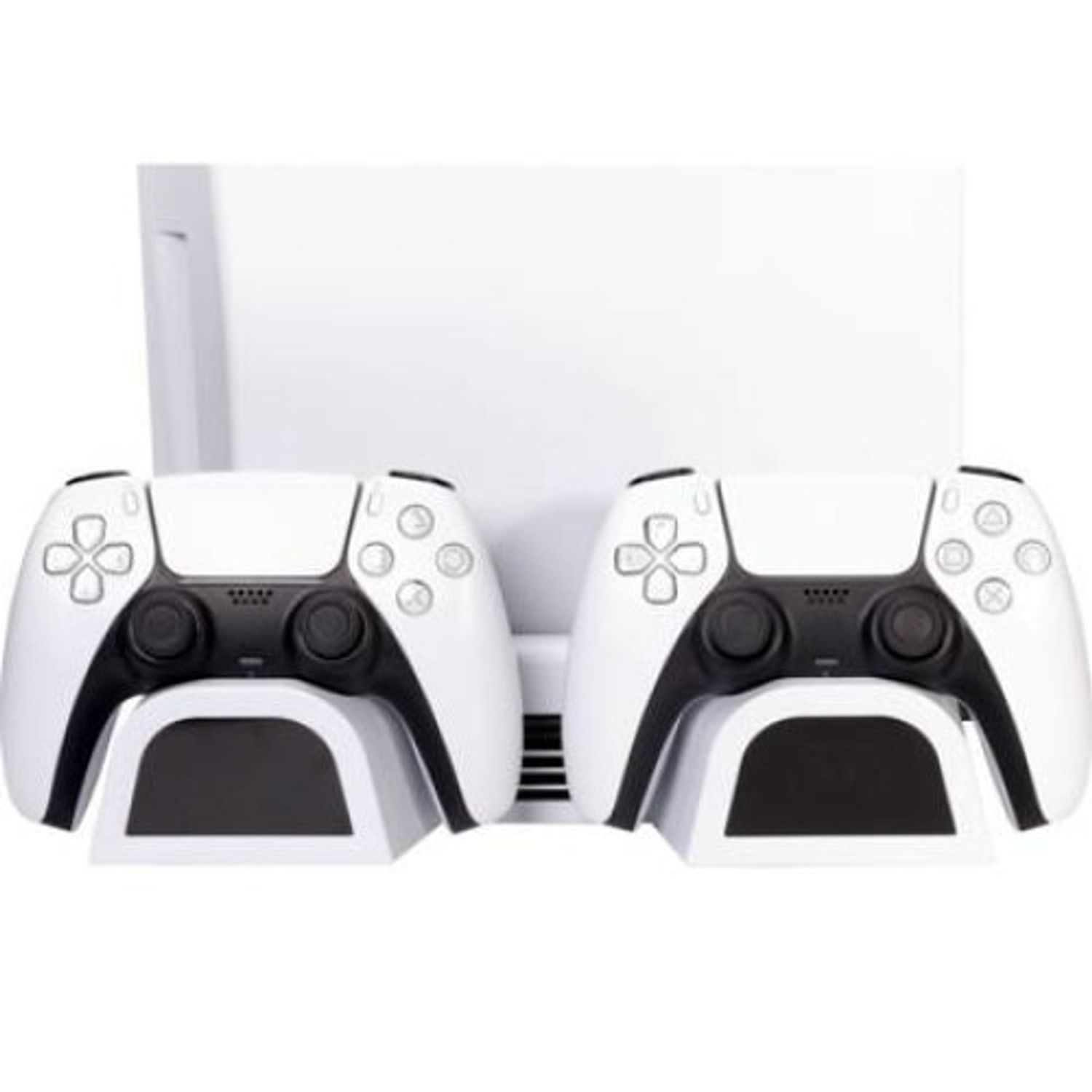 Statie multifunctionala pentru consola PS5 si pad-uri DualSense SteelDigi AZURE fotografia produsului View 2 L