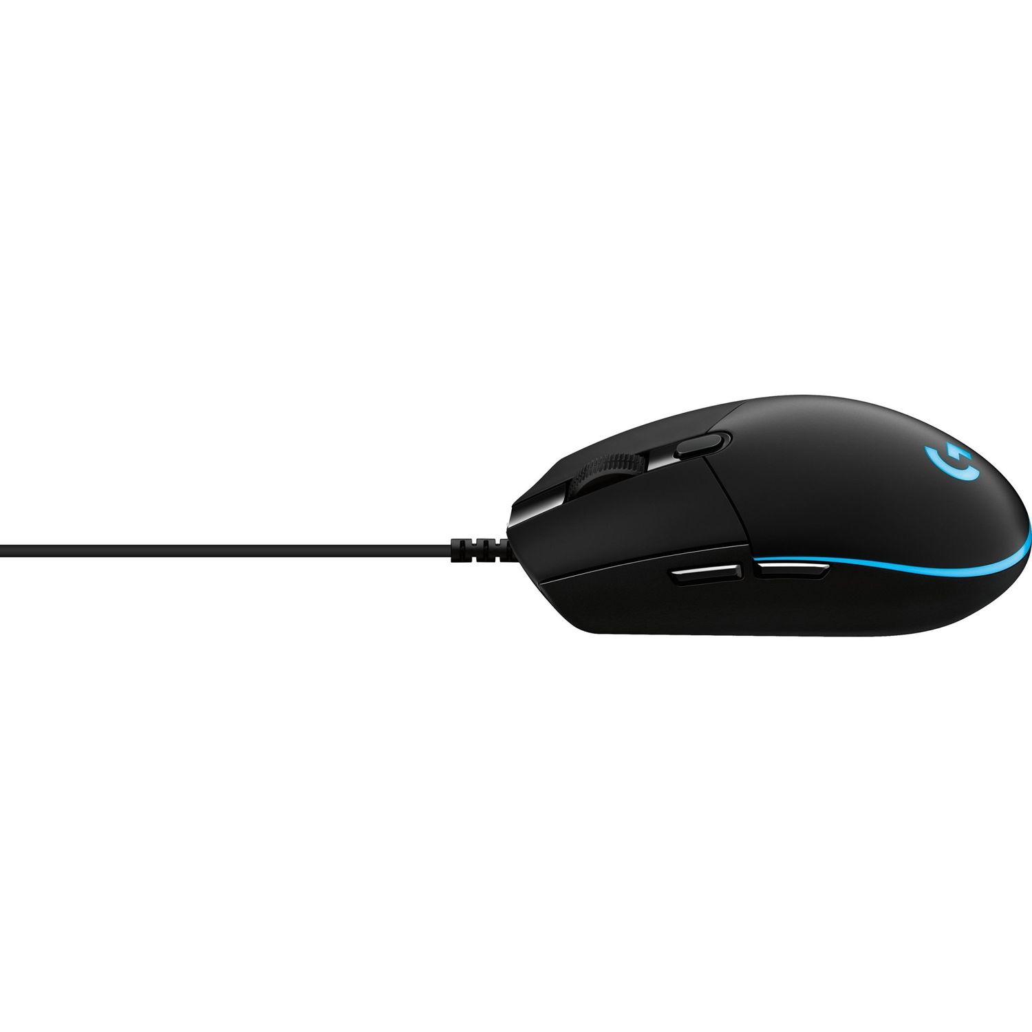 Mouse gaming Logitech G PRO (HERO) fotografia produsului View 3 L