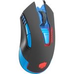 Mouse Gaming Fury Predator (Gri/Albastru) fotografia produsului View 2 S