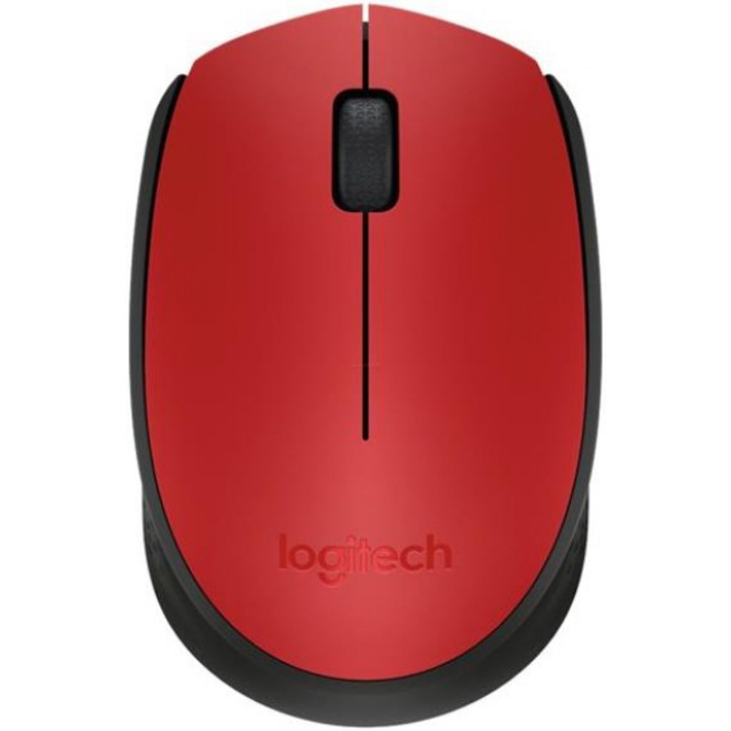 Mouse Logitech M171, Wireless, Rosu Mouse Wireless Logitech M171, USB, 1000 DPI (Rosu) fotografia produsului